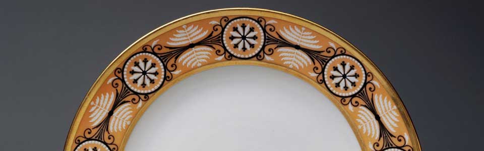 Dolley Madison's dinner plate