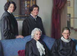 The Four Justices by Nelson Shanks