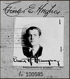 Hemingway's passport