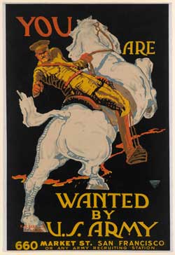 You Are Wanted by U.S. Army poster