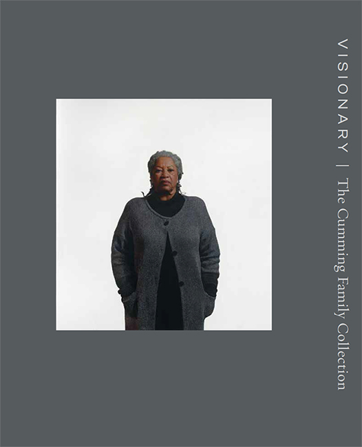 gray cover of a publication with an image of a woman in a gray sweater on the cover