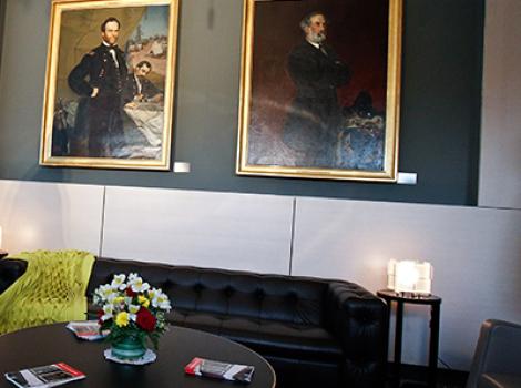 Portraits of Civil War Generals at the Swiss Embassy